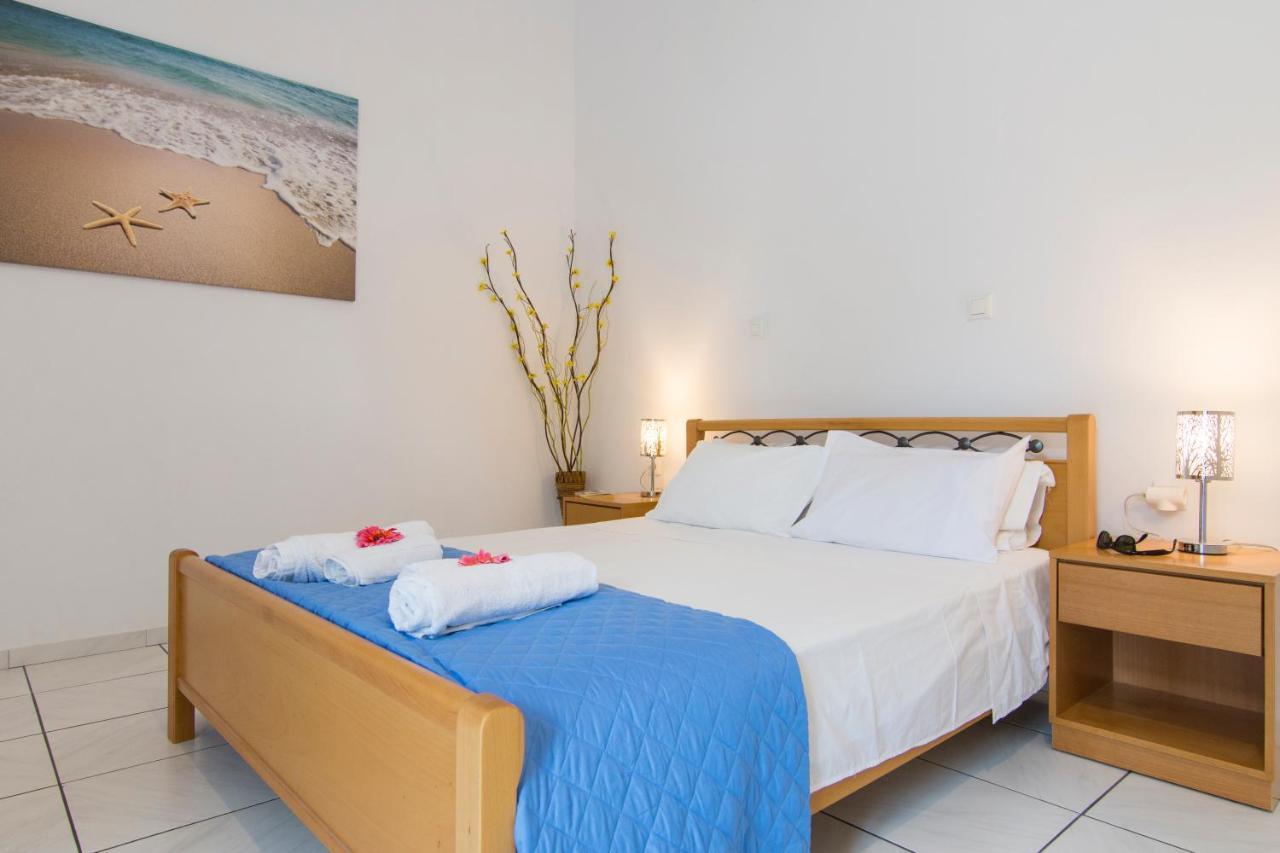 Natsios Apartments Vlachopoulatika Bagian luar foto