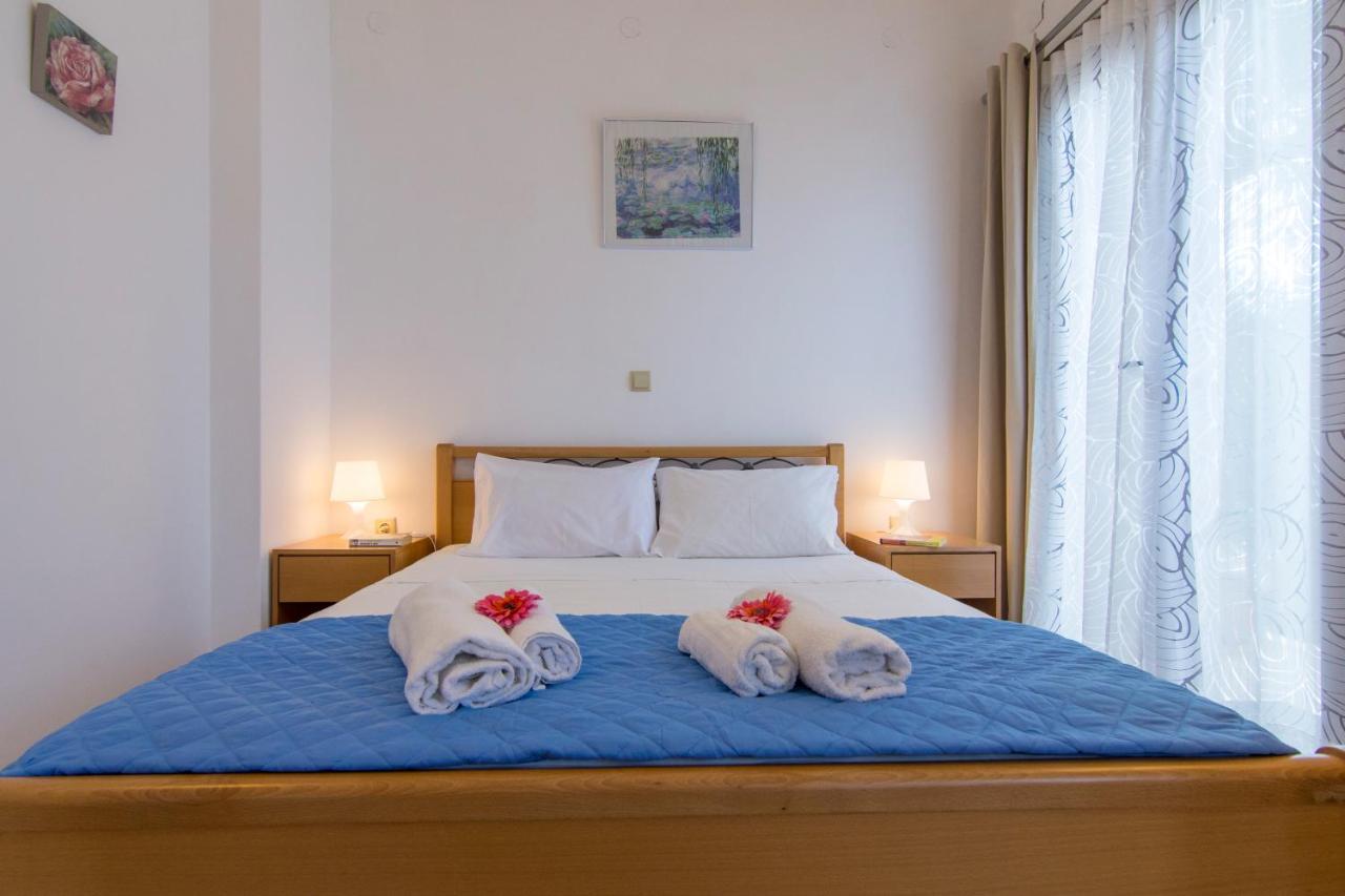 Natsios Apartments Vlachopoulatika Bagian luar foto
